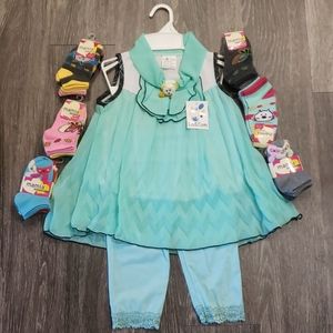 Lil Girls Outfit(FREE SOCKS)